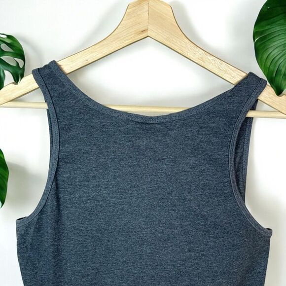 Lake Cross Paddles Tank Top in Charcoal Heather - Picture 5 of 6